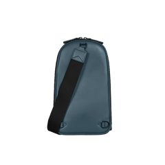 Mala Extreme 3.0 Sling azul com tiracolo vista de costas