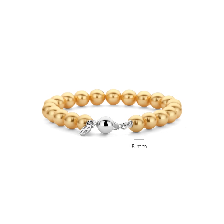 Pulseira Icon Pearl Champagne
