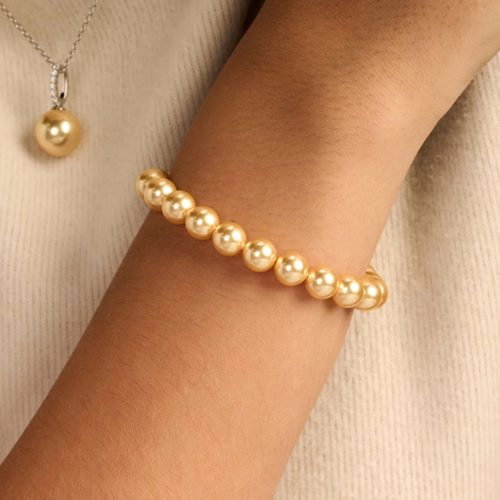 Pulseira Icon Pearl Champagne