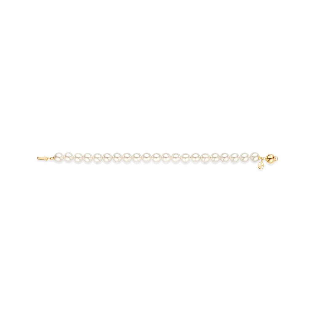 Pulseira Icon Pearl Vermeil Gold