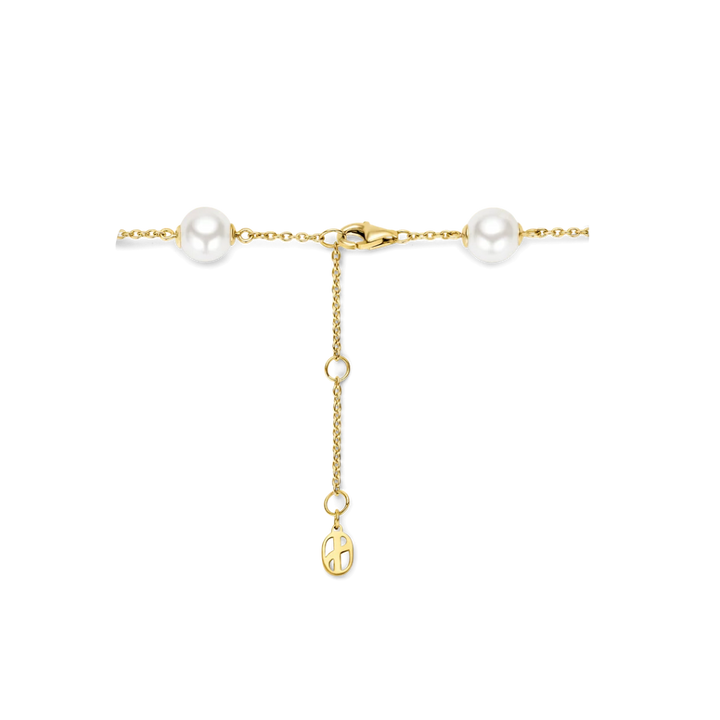 Pulseira Pearl Charm Vermeil Gold