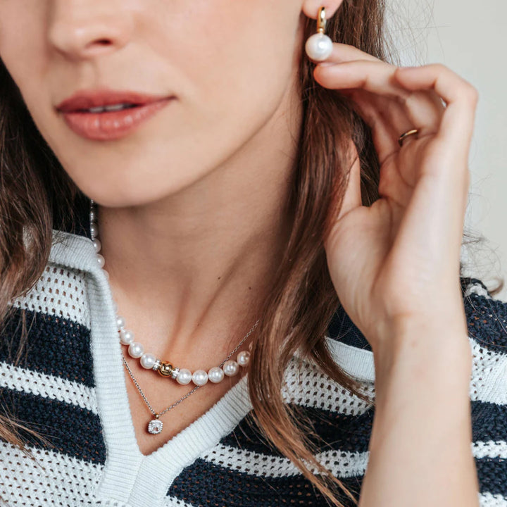 Colar Pearl Vermeil