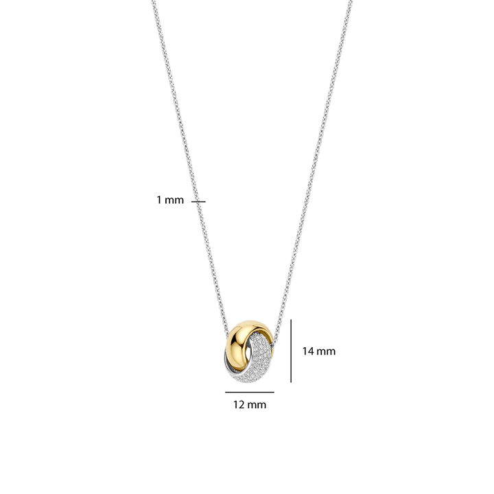 Colar Bold Zirconia Crossover