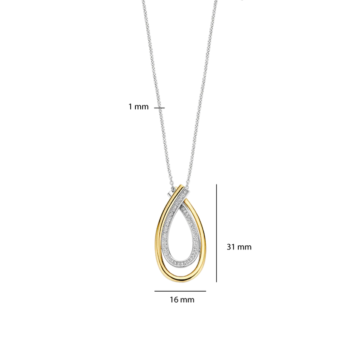 Colar Organic Zirconia