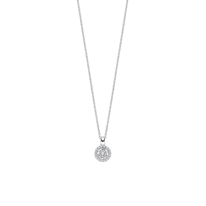 Colar Classic Round Zirconia