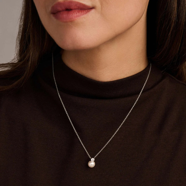 Colar Zirconia Pearl