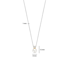 Colar Zirconia Pearl