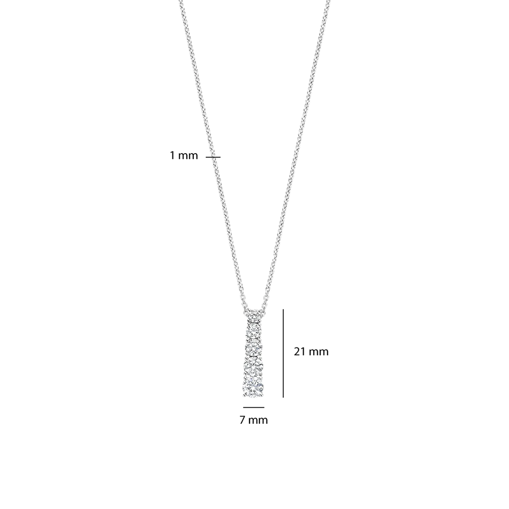 Colar Vertical Zirconia