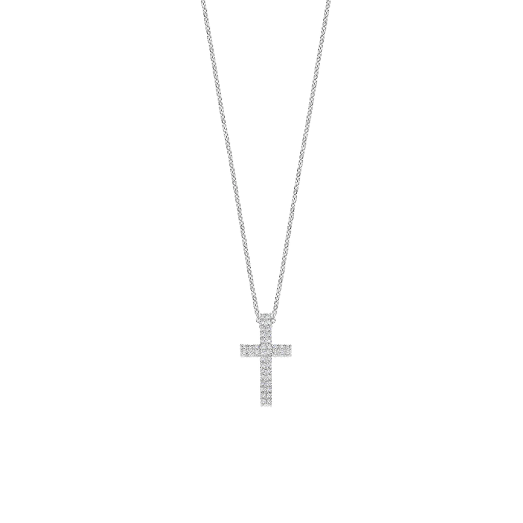 Colar Zirconia Cross