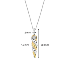 Pendente Ti Sento - Milano Prata 925