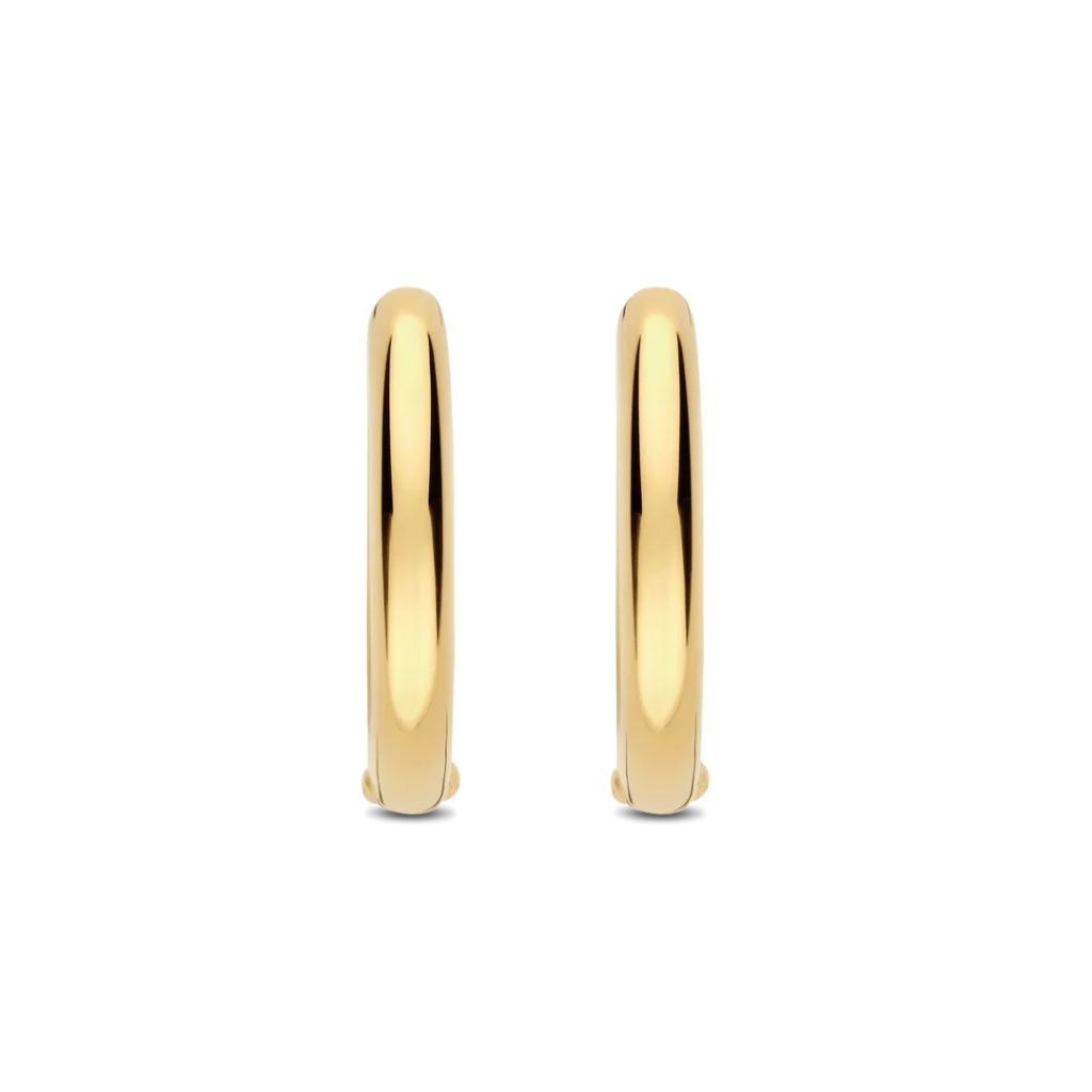 Argolas Classic Oversized Vermeil Gold 20mm