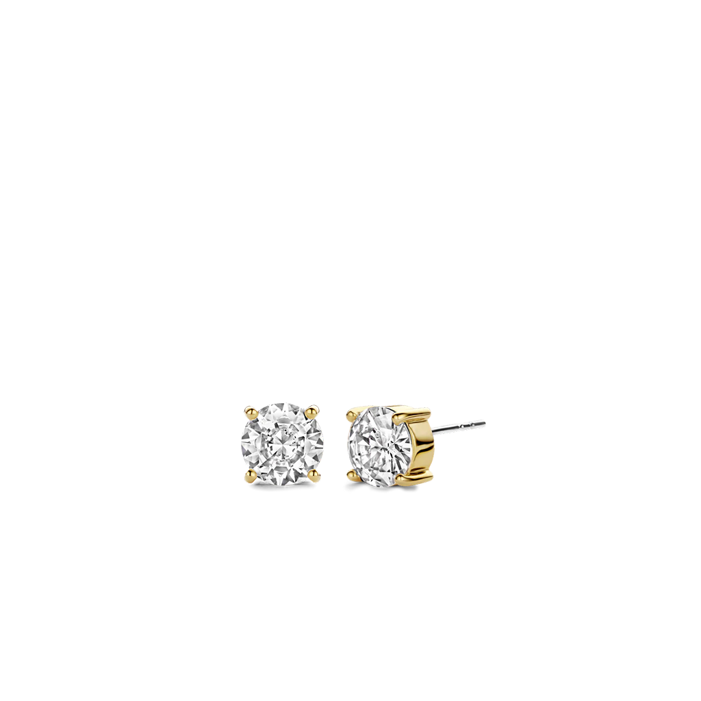 Brincos Classic Zirconia 9mm