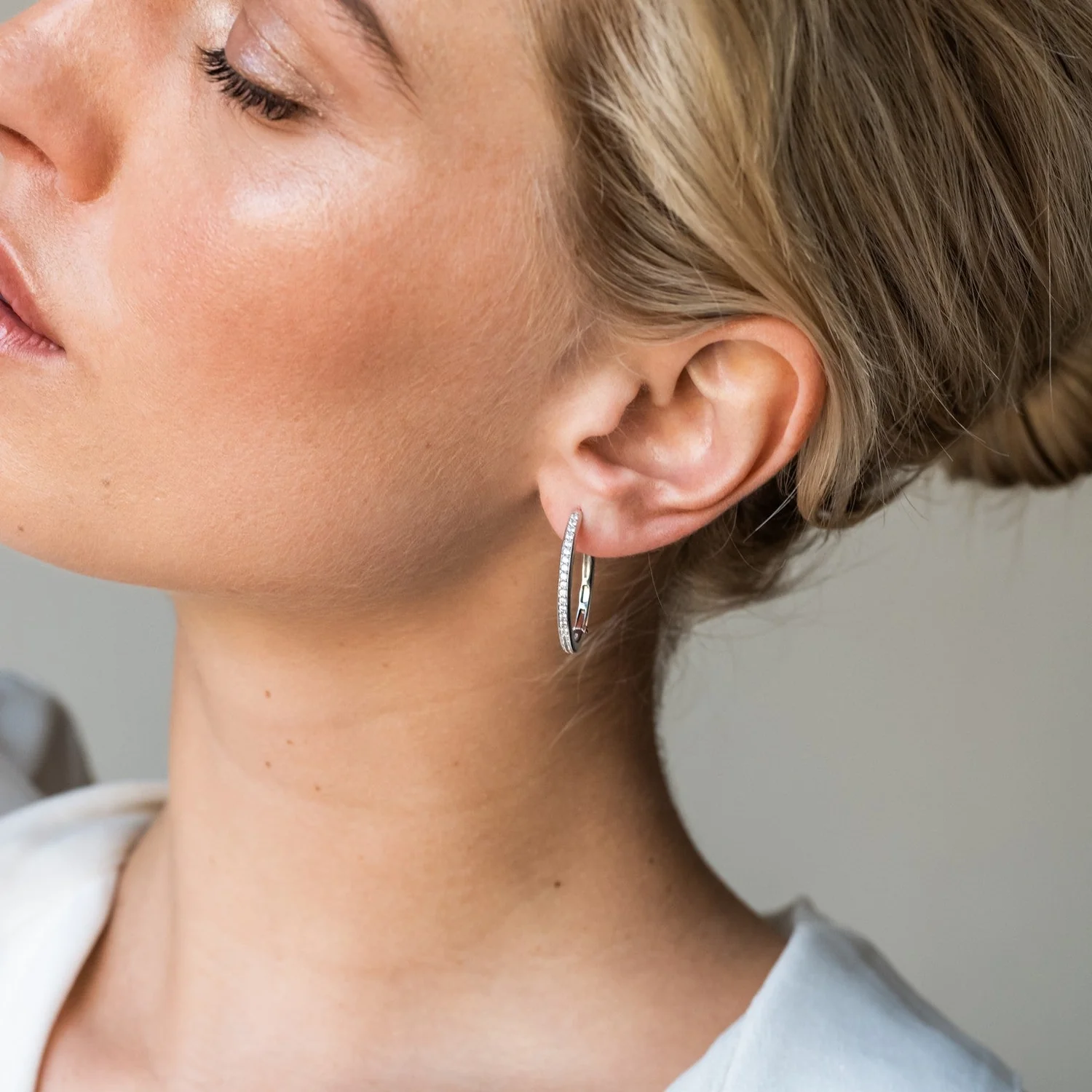 Brincos Ti Sento - Milano Prata 925