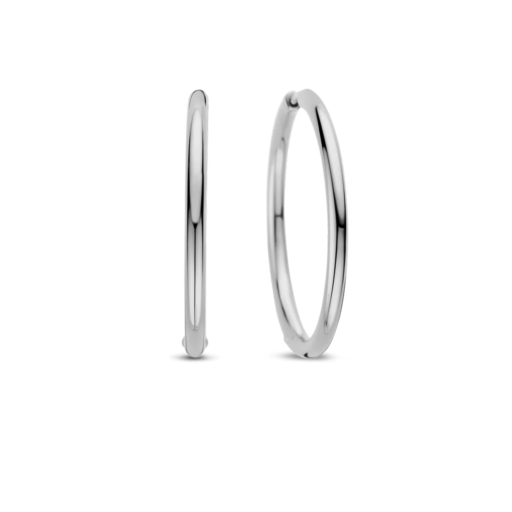 Argolas Oversized Ti Sento - Milano Prata 925