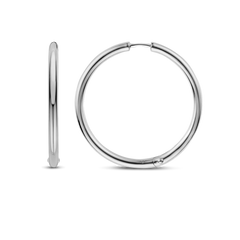 Argolas Oversized Ti Sento - Milano Prata 925