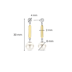 Brincos Ti Sento - Milano Prata 925