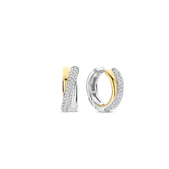 Argolas Pequenas Ti Sento - Milano Prata 925