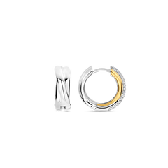 Argolas Pequenas Ti Sento - Milano Prata 925