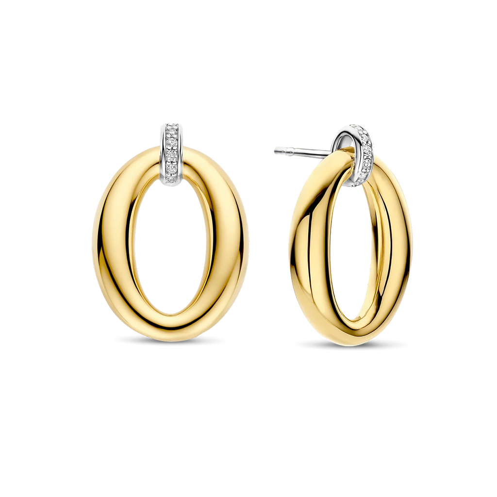 Brincos Ti Sento - Milano Prata 925