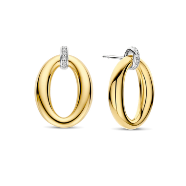 Brincos Ti Sento - Milano Prata 925