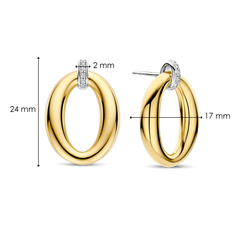 Brincos Ti Sento - Milano Prata 925