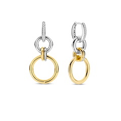 Brincos Ti Sento - Milano Prata 925