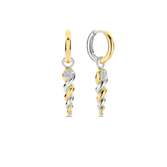 Brincos Ti Sento - Milano Prata 925