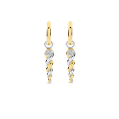 Brincos Ti Sento - Milano Prata 925