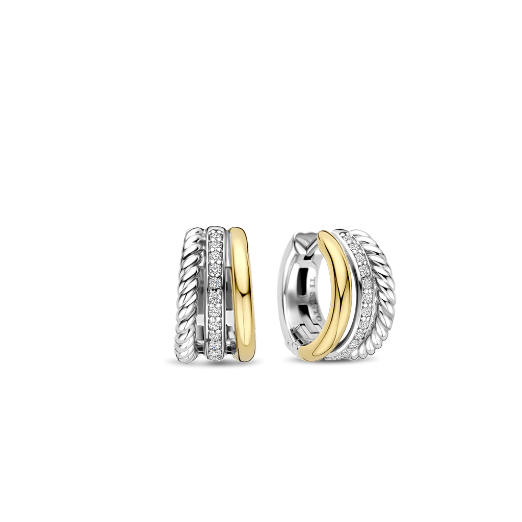 Brincos Ti Sento - Milano Prata 925