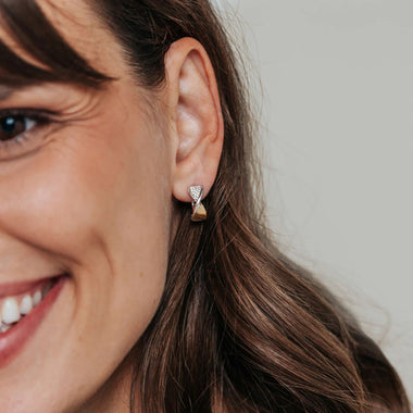 Brincos Ti Sento - Milano Prata 925