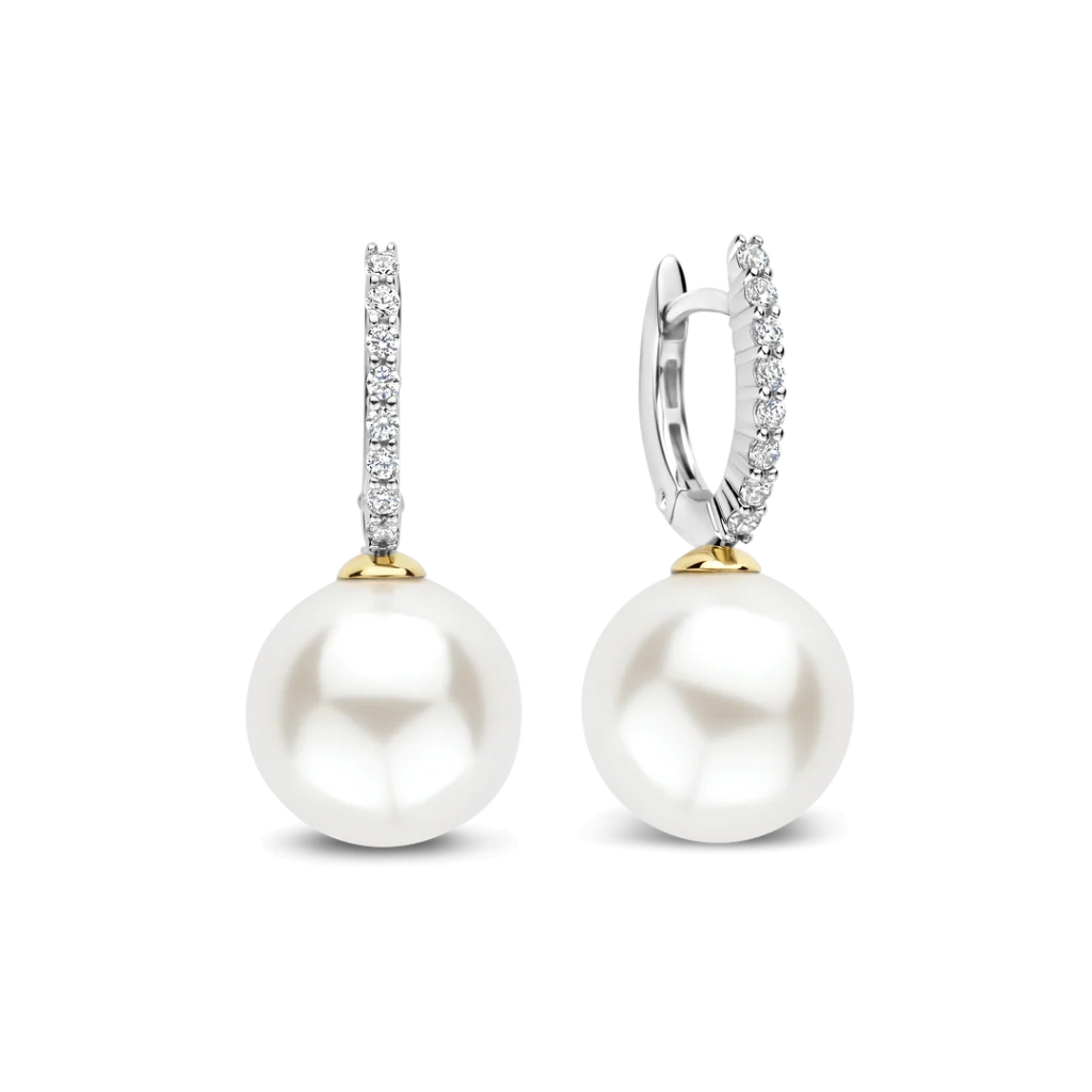 Argolas Icon Pearl Gold Vermeil