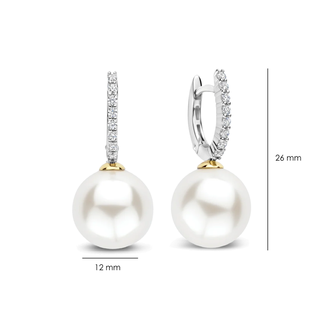 Argolas Icon Pearl Gold Vermeil