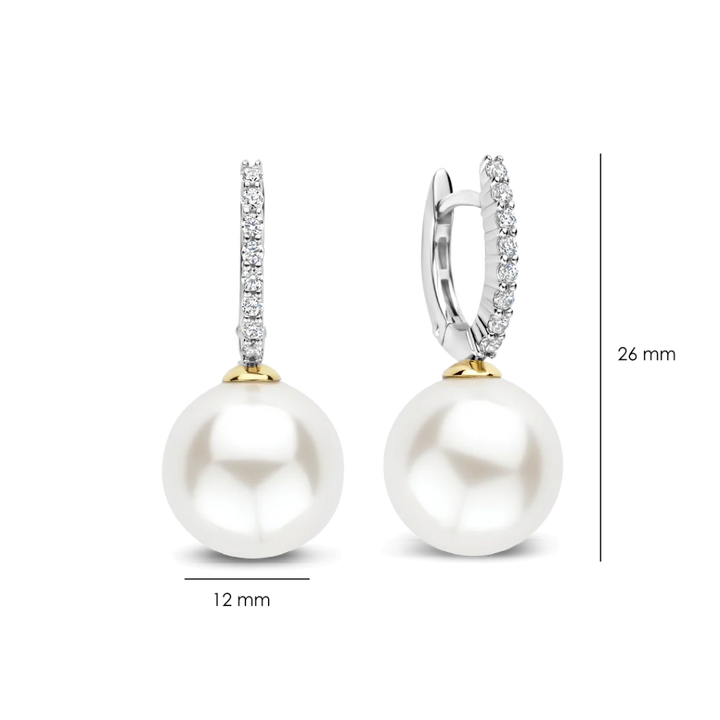 Argolas Icon Pearl Gold Vermeil