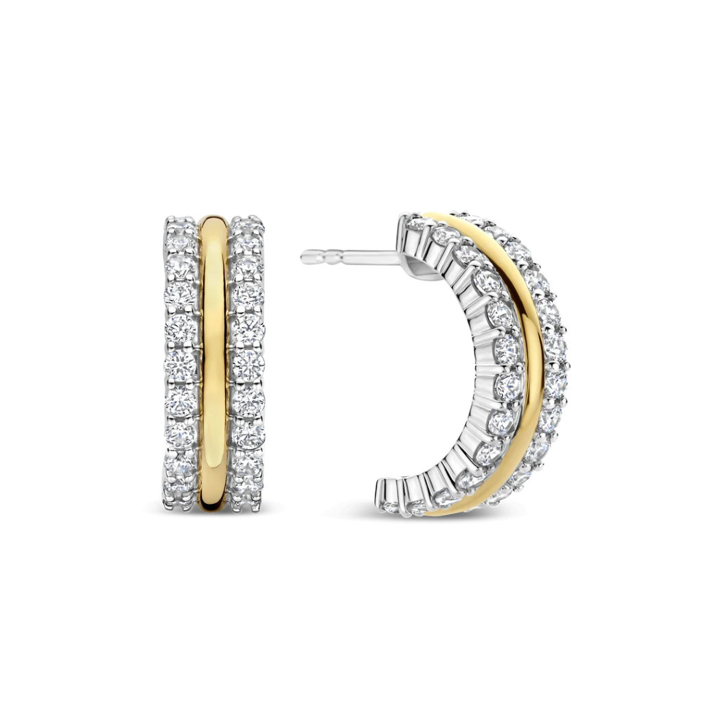Argolas Triple Zirconia