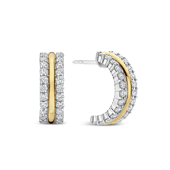 Argolas Triple Zirconia