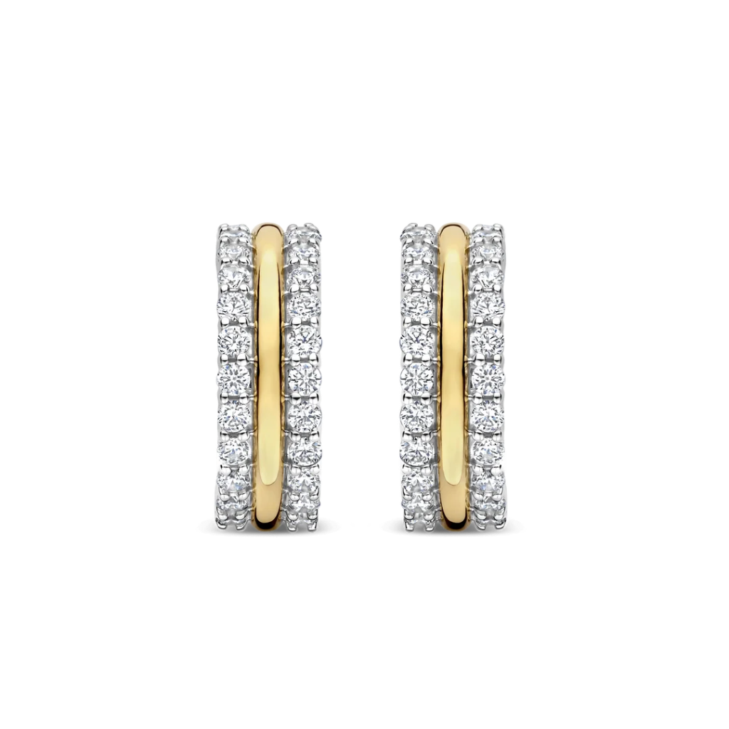 Argolas Triple Zirconia