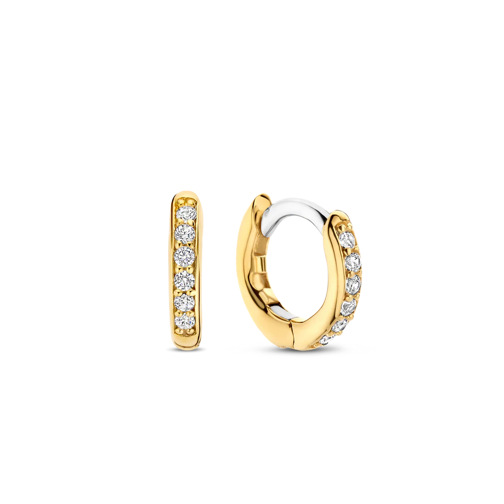 Argolas Huggie Ti Sento - Milano Prata 925