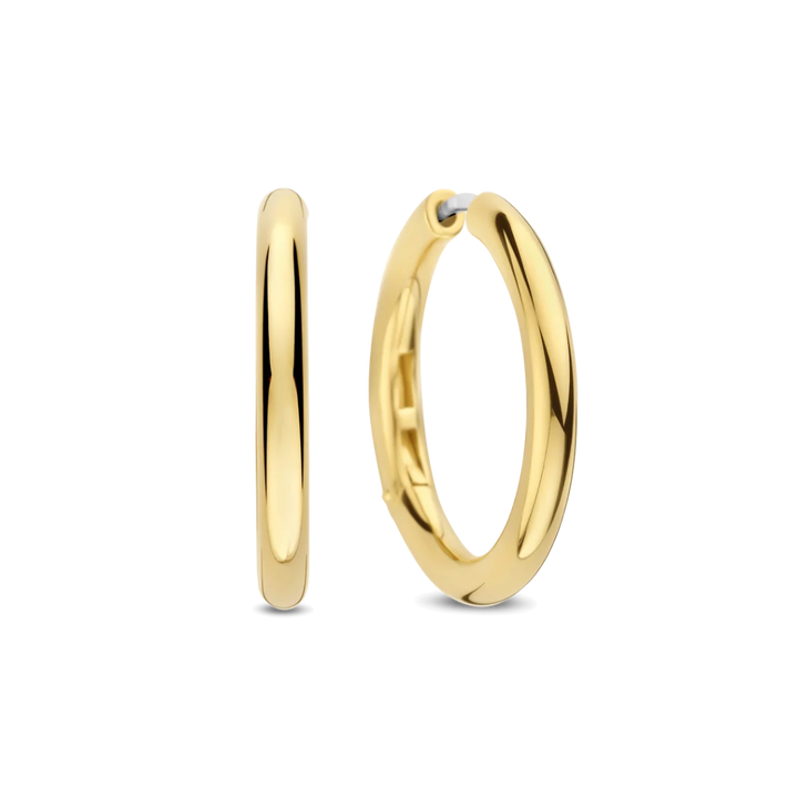 Argolas Classic Oversized Vermeil Gold 25mm