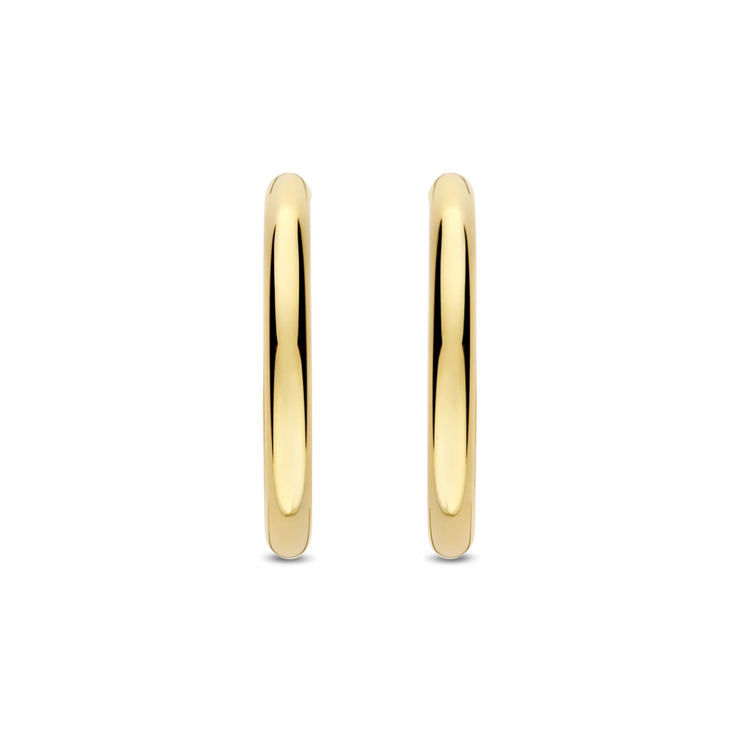 Argolas Classic Oversized Vermeil Gold 25mm