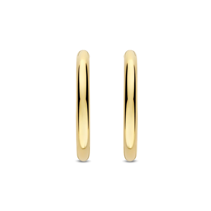 Argolas Classic Oversized Vermeil Gold 25mm