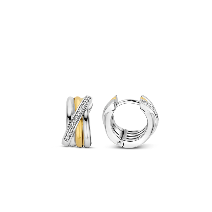 Argolas Huggie Ti Sento - Milano Prata 925