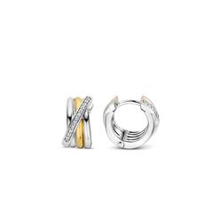 Argolas Huggie Ti Sento - Milano Prata 925