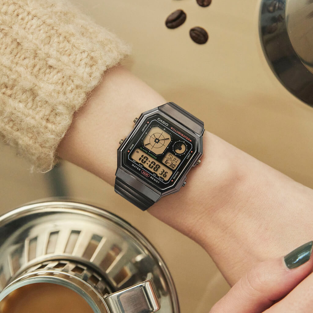 Vintage Edgy Gunmetal