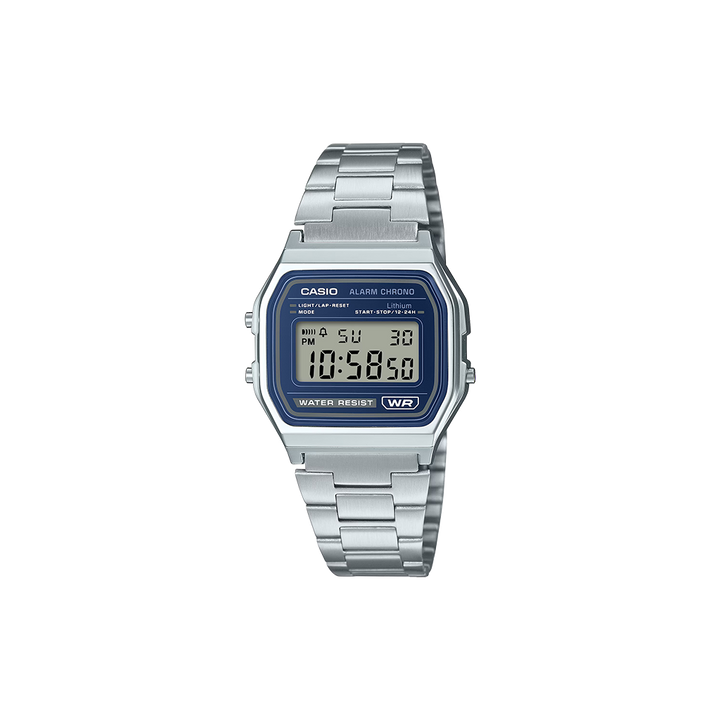 Vintage Iconic Silver-Navy