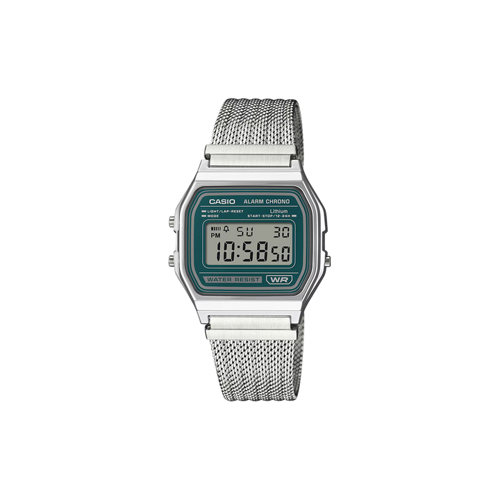 Vintage Iconic Silver-Teal