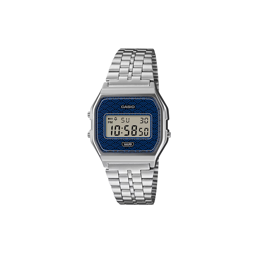 Vintage Iconic Silver-Blue