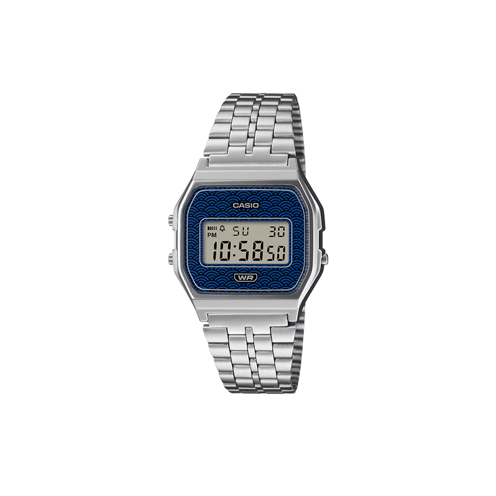 Vintage Iconic Silver-Blue