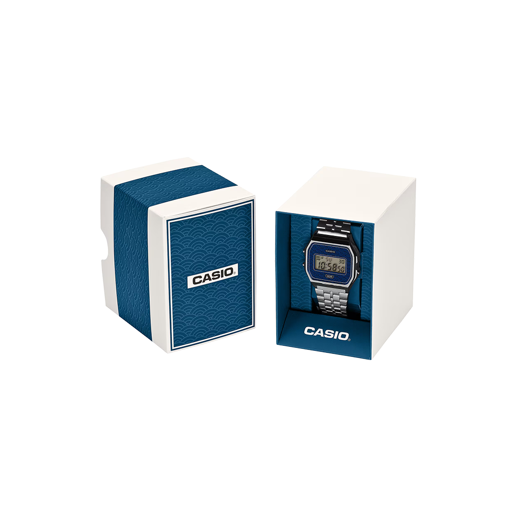 Vintage Iconic Silver-Blue