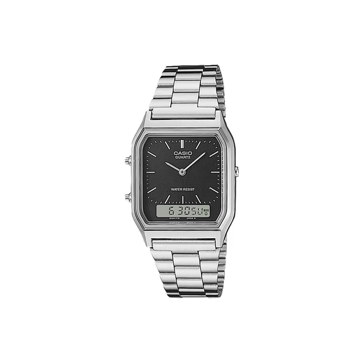 Vintage Edgy Silver-Black