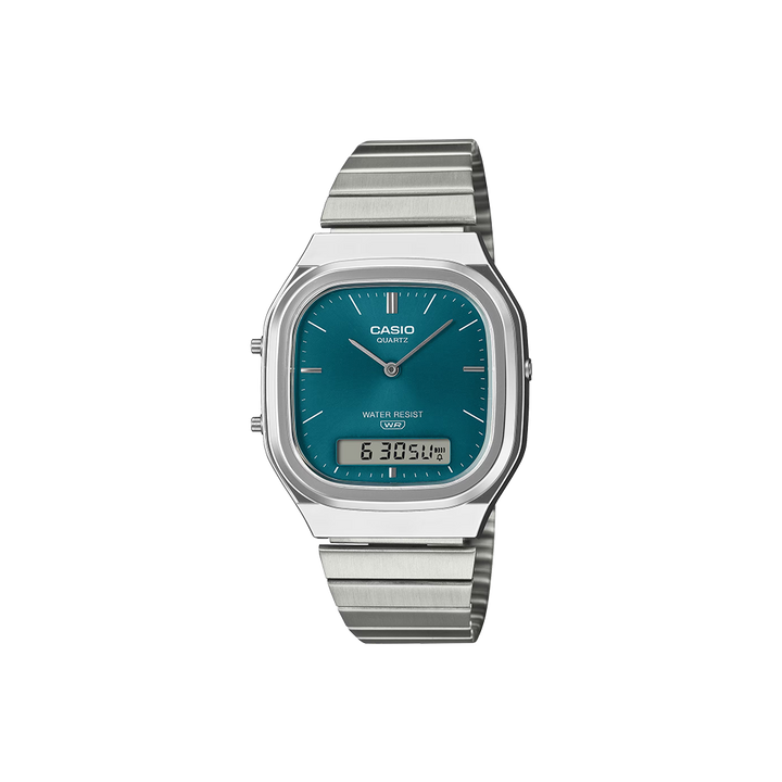 Vintage Edgy Silver-Blue